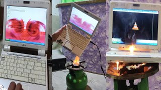 Burning Running Laptop | What will happen