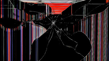Broken Screen TV Glass & REAL Glitches effects