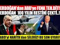 SON DAKİKA! ERDOĞAN ABD'ye 100 YILIN RESTİNİ ÇEKTİ! ABD'yi HARİTA'dan SİLERİZ! BİDEN'dan GERİ VİTES!