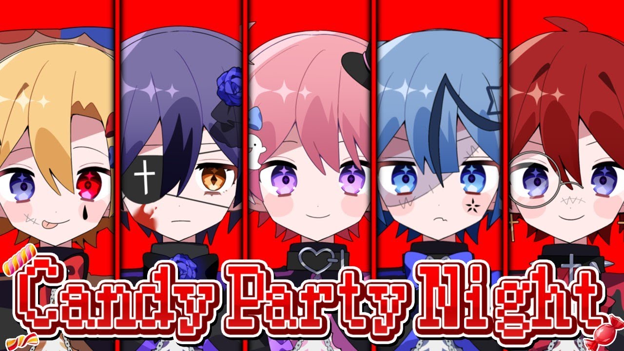 オリジナル曲】Candy Party Night / どるれく【新人歌い手グループ
