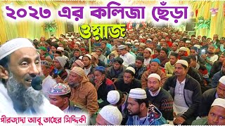 ২০২৩ এর কলিজা ছেঁড়া ওয়াজ||পীরজাদা আবু তাহের সিদ্দিকী||Pirjada Abu Taher Siddiqui 2023 Jolsha