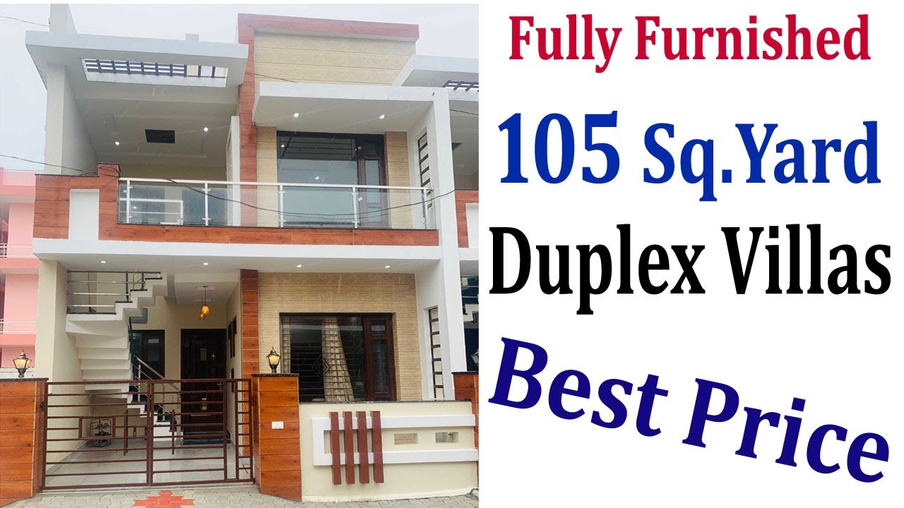 105 Sq.Yard Duplex Villas | Lovely Aashiana Mohali Sector 124 | Fully Furnished | 