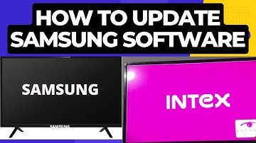 HOW TO UPDATE SAMSUNG LED TV SOFTWARE, CHANGE TO INTEX LED TV