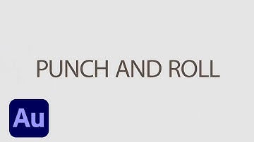 Punch and Roll Recording in Audition April 2019 | Adobe Creative Cloud