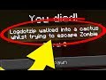 The most RARE DEATHS in Minecraft. . .