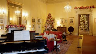 The ‘Holidays at Filoli’ display illuminates the night with 28 miles of lights