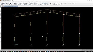 how to design sap2000 v20 steel building
