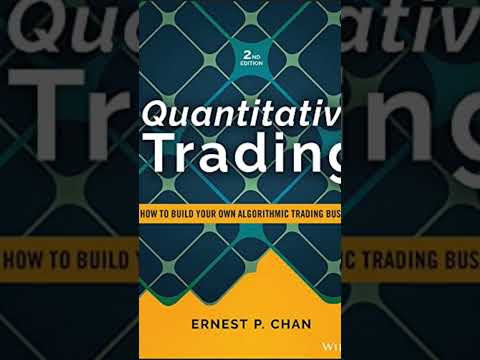 #book Quantitative #trading by Ernest P. Chan #tradingstrategy #trading #investment #bitcoin
