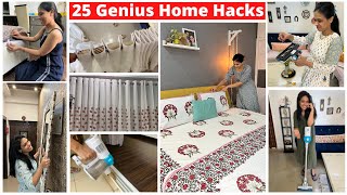 25 New & Genius HOME HACKS That Changed my Life | Organizopedia