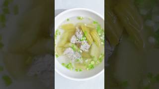 Bitter melon Pork ribs Soup, Easy cooking & Healthy soup @ing_familycooking