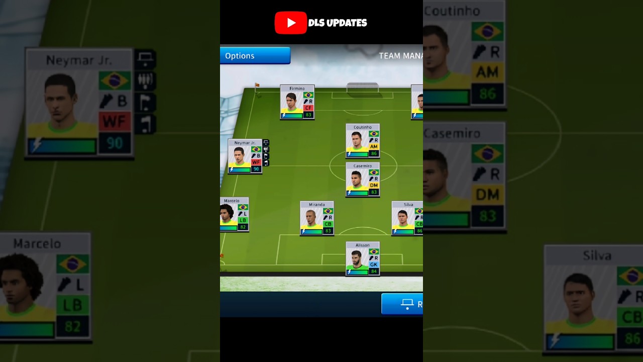 Brazil national team in DLS19  