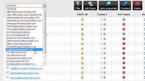 How to enable disable catch all email service - OzeVision Web Hosting Tutorial