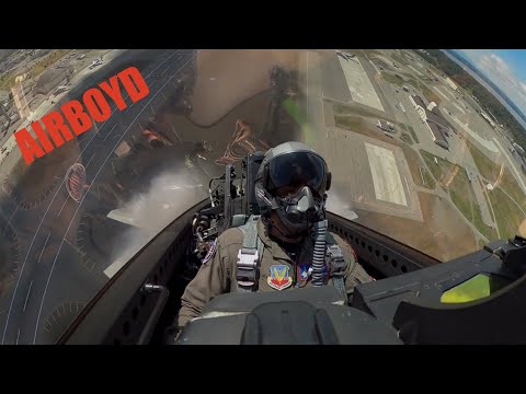 F-22 Max Vertical Takeoff Demo Maneuver