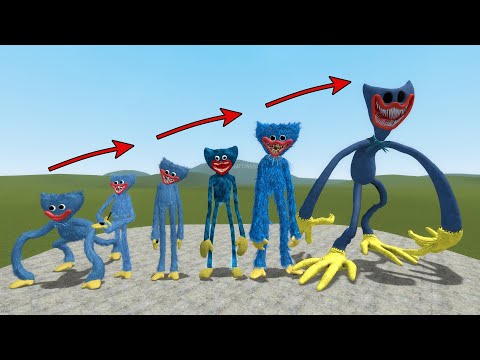 HUGGY WUGGY COMPARISON | POPPY PLAYTIME CHAPTER 3 in Garry's Mod!