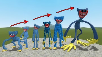 HUGGY WUGGY COMPARISON | POPPY PLAYTIME CHAPTER 3 in Garry