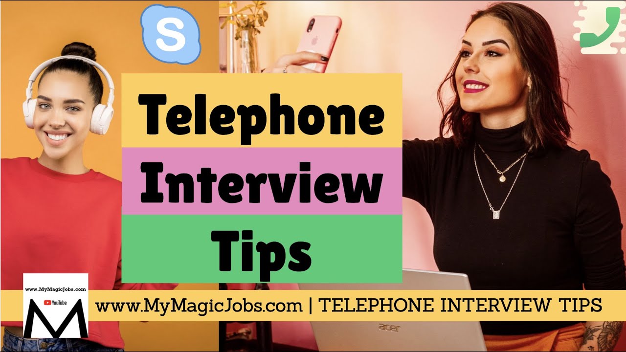 Telephone Interview Tips - YouTube