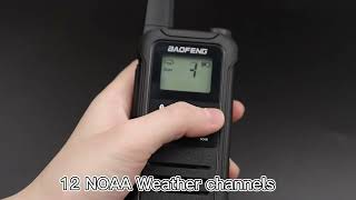 2PCS Baofeng F22 PMR FRS Mini Walkie Talkie Waterproof Type-C Licenc screenshot 3
