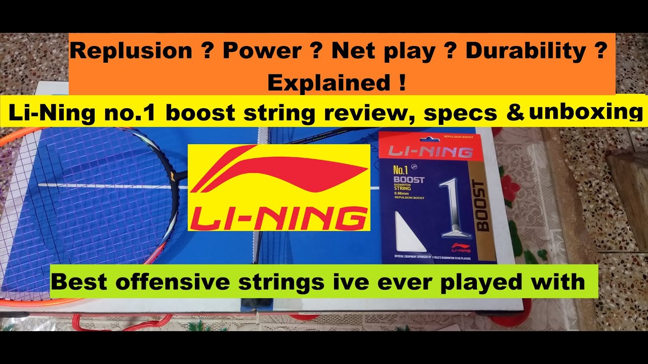 Most Preferred Professional String Review Unboxing Li Ning No 1 Most Preferred Professional String Review Unboxing Li Ning No 1