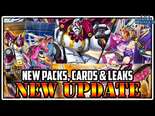 Master Duel Update! NEW Packs, Cards & Leaks! Decklists + Rarities Needed!  - YouTube