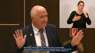 Gemeinderatssitzung 17.11.2021 - Für Innsbruck GR Kurt Wallasch zur MÜG