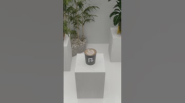 Mesmerizing Coffee Art in Blender #blender3dmodeling #animation #blender3d #coffee