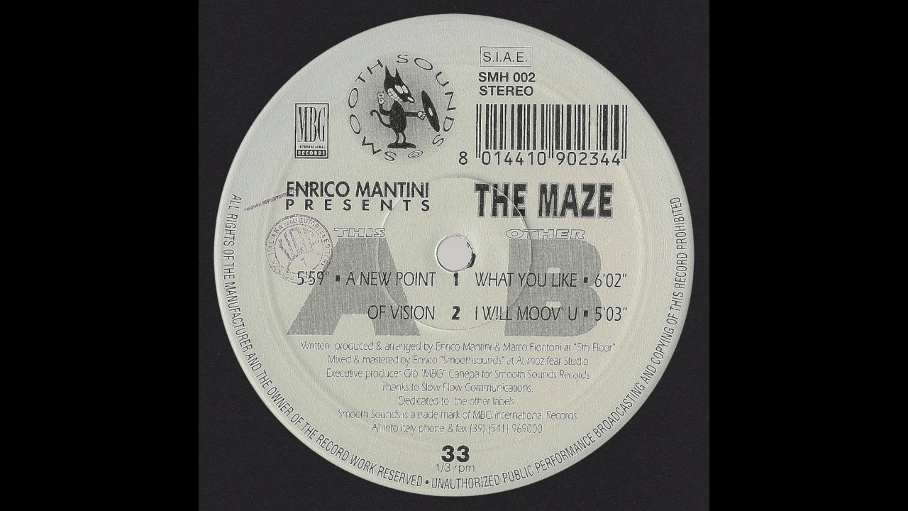Enrico Mantini - A New Point Of Vision (1992)