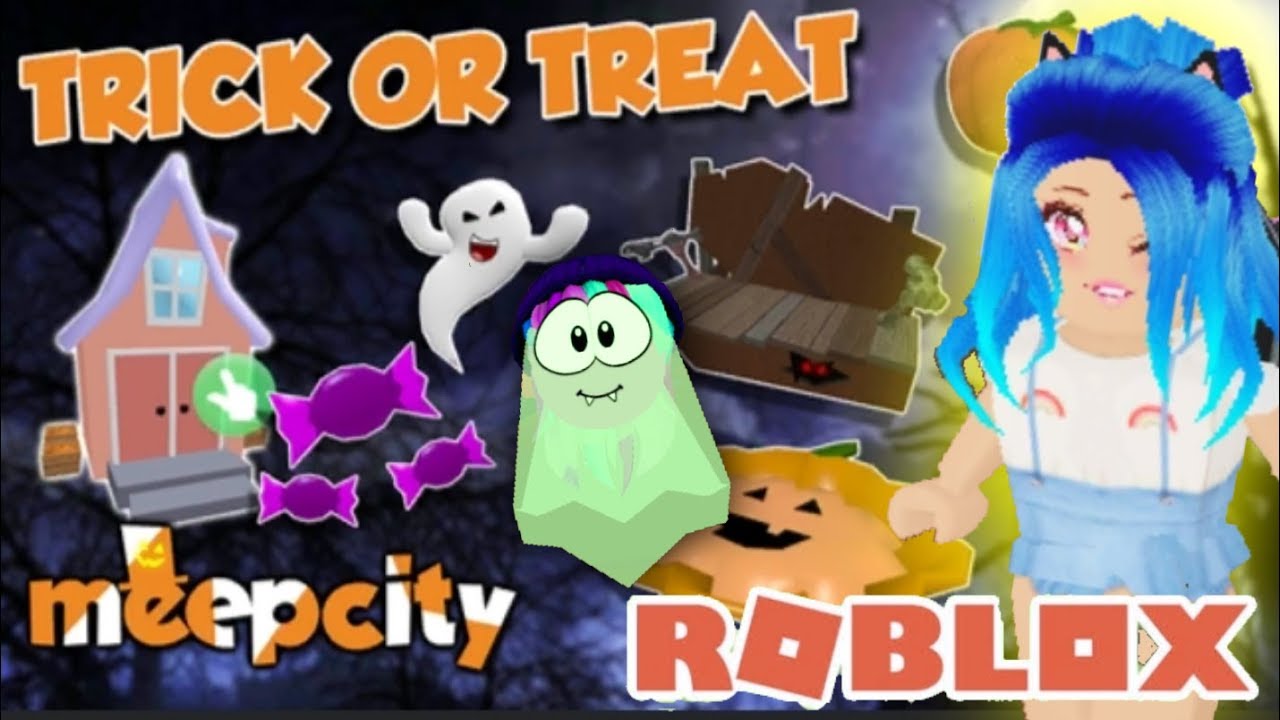 Trato O Truco Actualizacion De Halloween En Meep City Roblox Youtube - roblox meepcity trucos