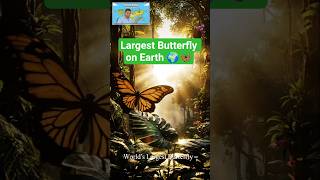 You Won’t Believe This Giant Butterfly! 😳🦋 #documentarystyle #usa #facts #ourplanetdaily