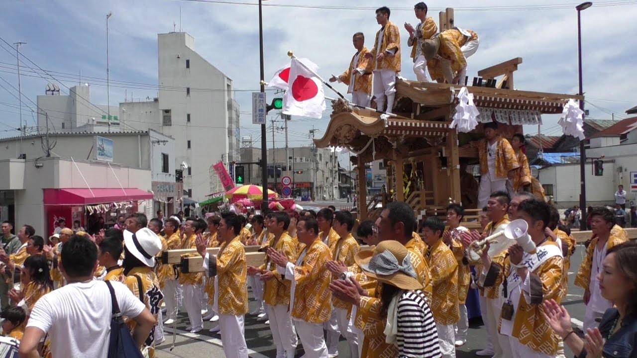 川渡り神幸祭　2016　風治八幡宮集合　福岡県田川市