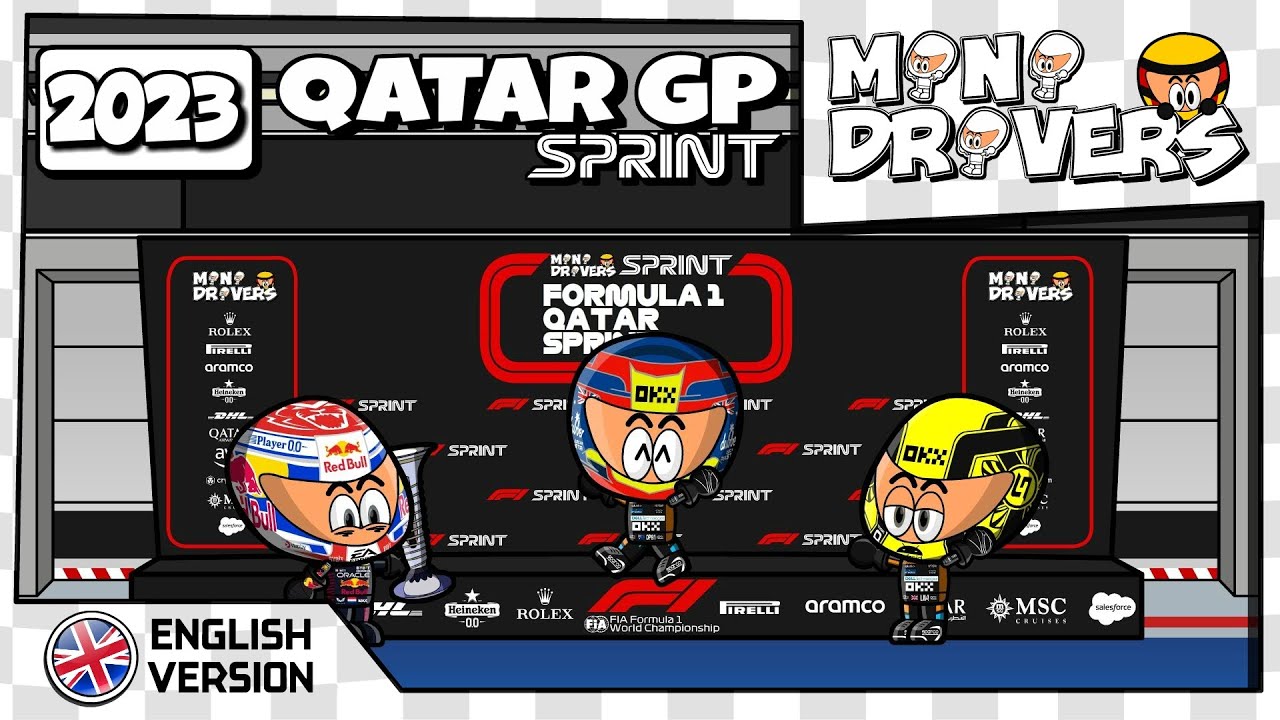 [EN] MiniDrivers - F1 - 2023 Qatar Grand Prix - Sprint Race - YouTube