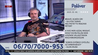 Paláver (2025-01-05) - HÍR TV - YouTube