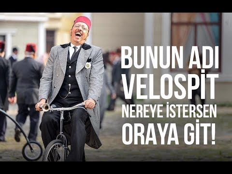 Mahmut Paşa komik bisiklet sahneleri - Payitaht Abdulhamid