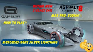 Asphalt 8 buying  Mercedes-benz silver lightning