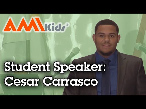 Student Speaker: Cesar Carrasco | AMIkids Miami Dade North