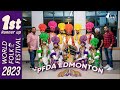 World folk festival 2023  punjabi folk dance academy edmonton  first runner up  bhangra 2023