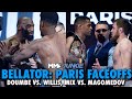 Bellator Paris Faceoffs: Cedric Doumbe vs. Jaleel Willis Gets HEATED, Mix vs. Magomedov Rematch
