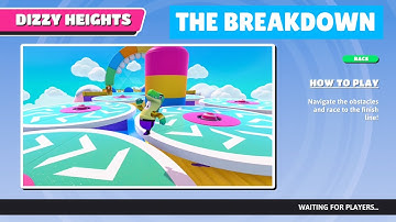 Fall Guys: Ultimate Knockout - Dizzy Heights Breakdown - Tutorial/Strategy Guide