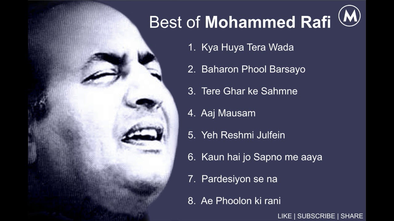 Best of Mohammed Rafi  Mohammed Rafi Audio jukebox  Mohammed Rafi Hit Songs