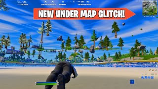 NEW UNDER THE MAP GLITCH IN FORTNITE #sunzic