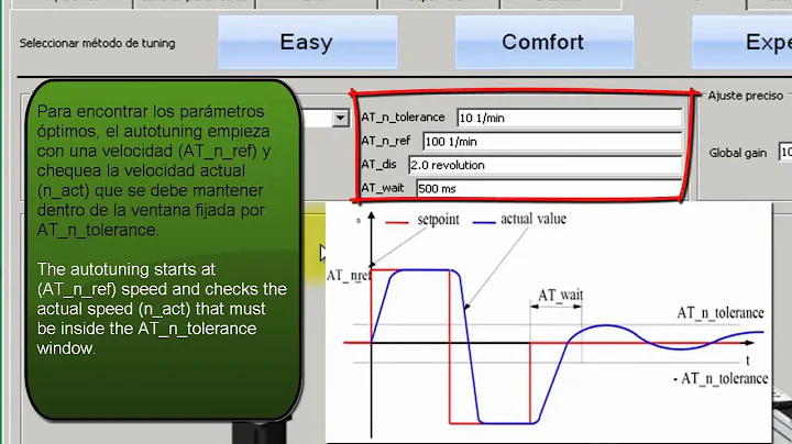 Servoaccionamiento Lexium 32. Autotuning usando SoMove Lite Schneider Electric
