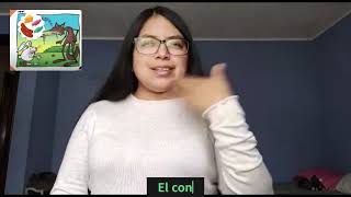 Cuento 'El tío lobo y el sobrino conejo' -Lengua de señas ecuatoriana