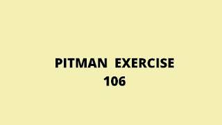 Pitman shorthand exercise 106