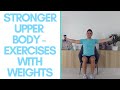 Upper Body Workout With Weights For Seniors | More Life Health