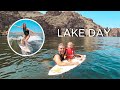 FAMILY LAKE DAY WITH DELLA VLOGS | HOME RENOVATIONS HAVE STARTED!