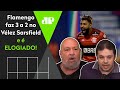 "É INCRÍVEL! NÃO ESTRANHEM se esse Flamengo do Ceni..." VEJA DEBATE após 3 a 2 no Vélez!