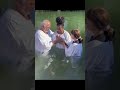 LADY Gets Baptized In JORDAN RIVER!🤯😱😳 #jesus #baptism #shorts