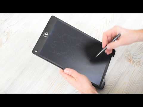 Обзор LCD Writing Tablet 12 Дюймов - Планшет Для Рисования и Письма