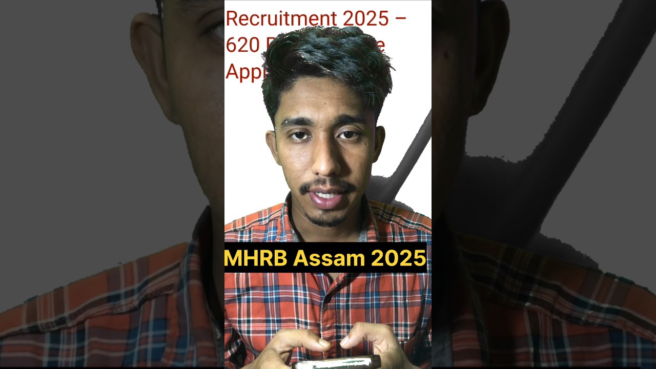 Medical And Health Recruitment Board Assam 2025 