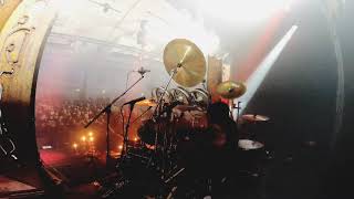 Watain - E. Forcas &#39;Nuclear Alchemy&#39; drumcam | Chariots of Fire Tour 2022