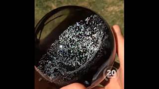 Amazing Black Hole In A Glass Sphere (Source: Physics-Astronomy)